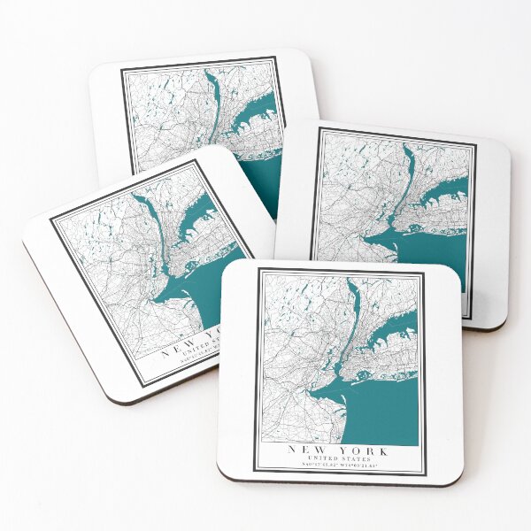 Item preview, New York City Map designed and sold by majesthetic.
