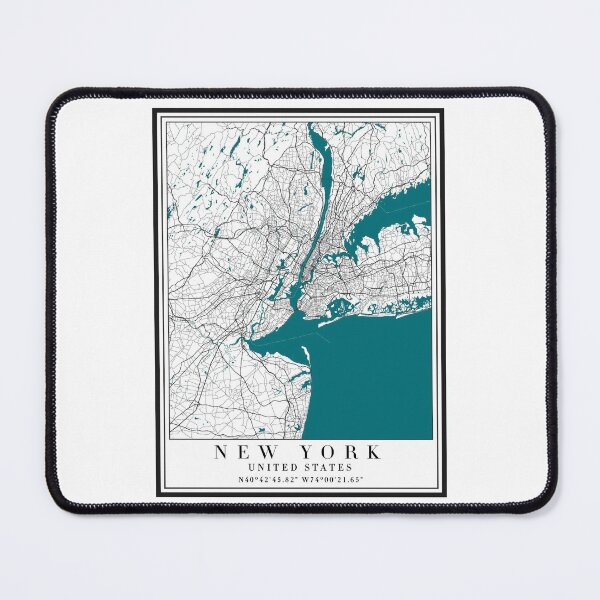 Item preview, New York City Map designed and sold by majesthetic.