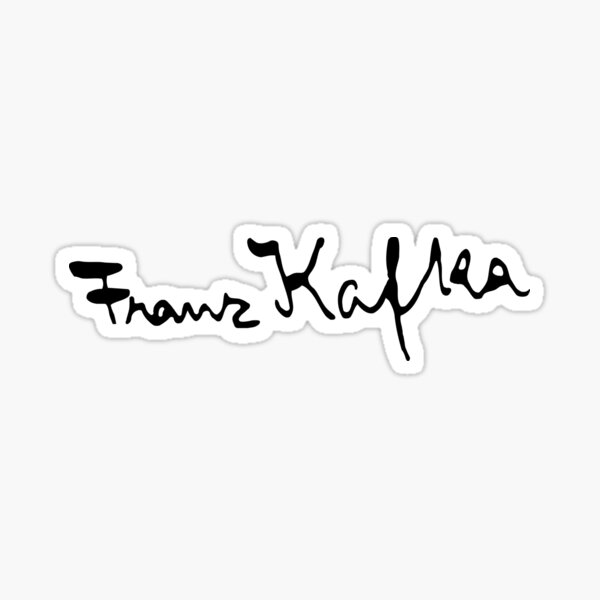 Item preview, Franz Kafka Signature designed and sold by Julio Benitez.