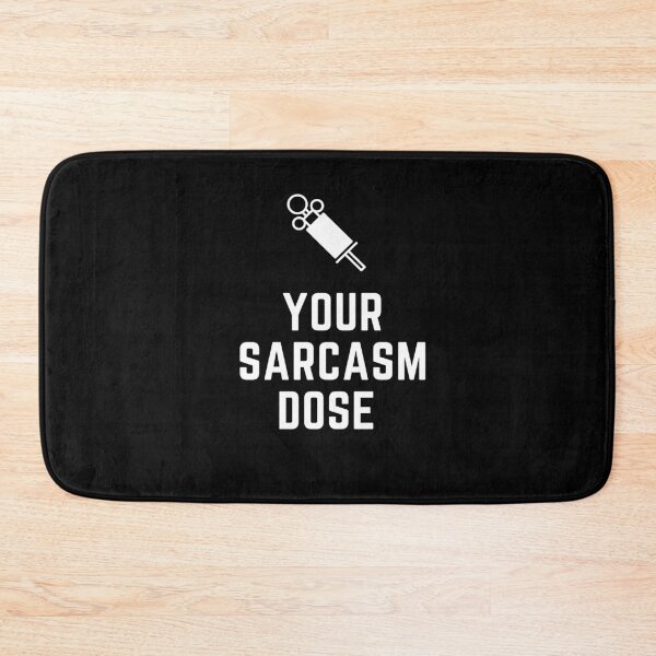 Item preview, sarcasm is strong with this injection designed and sold by inky-T-shirty.