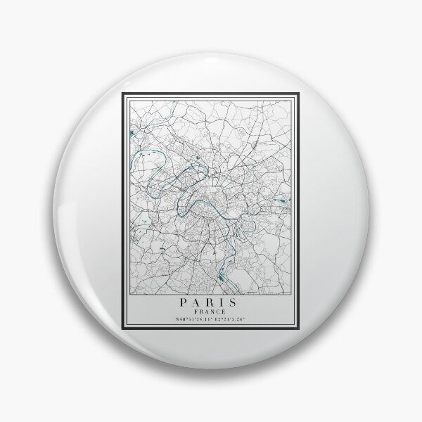 Item preview, Paris City Map designed and sold by majesthetic.