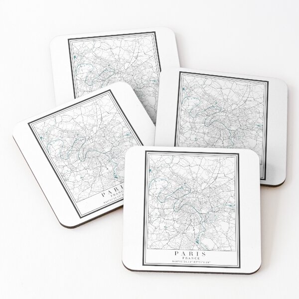 Item preview, Paris City Map designed and sold by majesthetic.