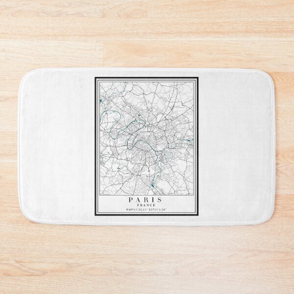 Item preview, Paris City Map designed and sold by majesthetic.