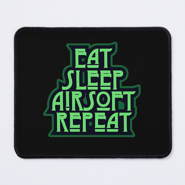Item preview, Eat.Sleep.Airsoft.Repeat Series  - Radioactive - Morale Collectable Airsoft - Airsoft Loadout Design designed and sold by AirsoftBD.