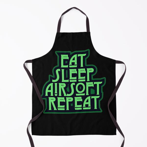 Item preview, Eat.Sleep.Airsoft.Repeat Series  - Radioactive - Morale Collectable Airsoft - Airsoft Loadout Design designed and sold by AirsoftBD.