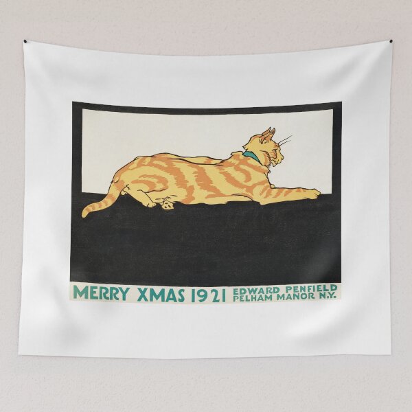 Item preview, Merry Xmas (1921) designed and sold by HistoricCats.