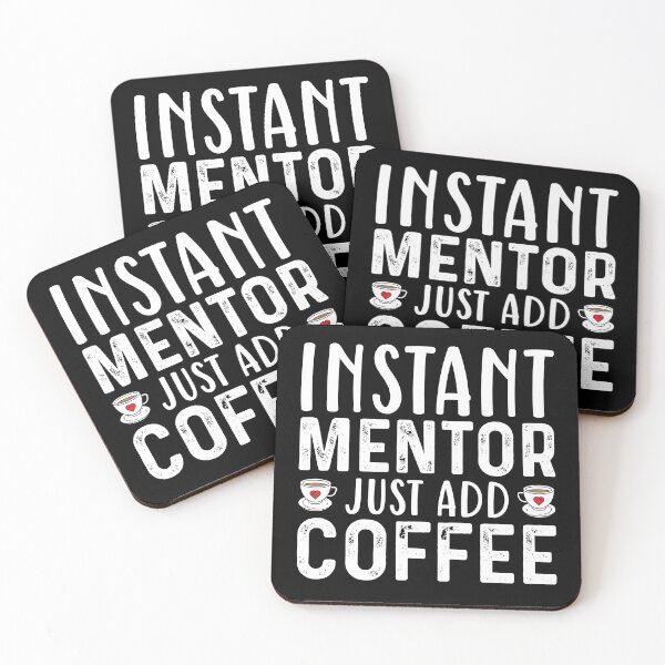 Item preview, Instant Mentor Just Add Coffee designed and sold by kamrankhan.