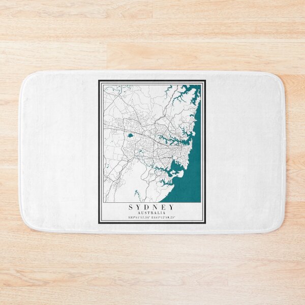 Item preview, Sydney City Map designed and sold by majesthetic.