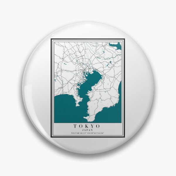 Item preview, Tokyo City Map designed and sold by majesthetic.