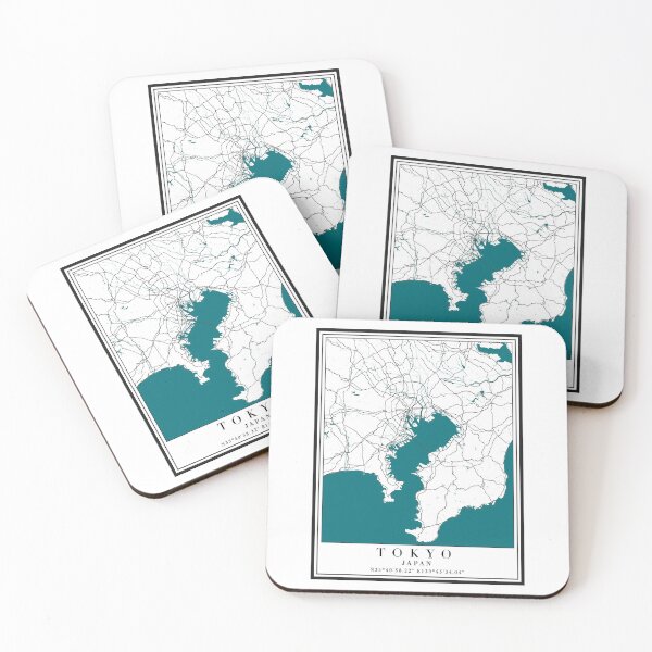 Item preview, Tokyo City Map designed and sold by majesthetic.