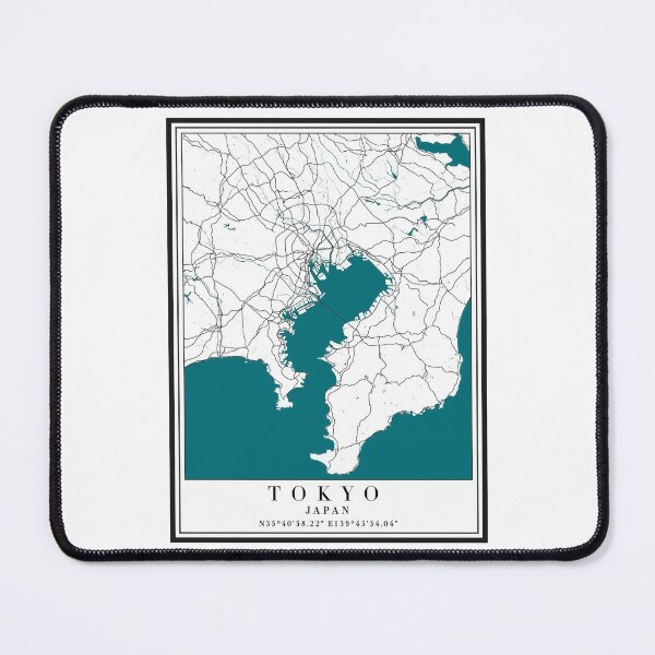 Item preview, Tokyo City Map designed and sold by majesthetic.