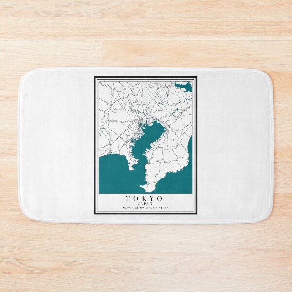 Item preview, Tokyo City Map designed and sold by majesthetic.