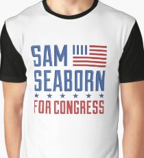 Sam Seaborn For Congress Graphic T-Shirt
