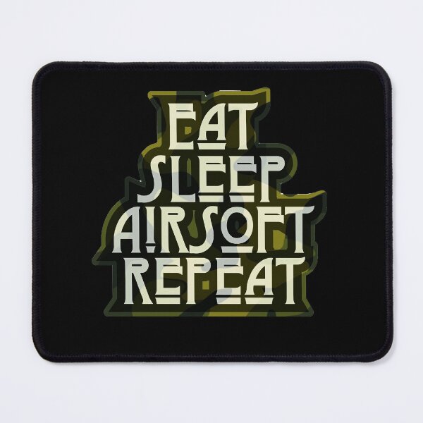 Item preview, Eat.Sleep.Airsoft.Repeat Series  - Camouflage -Morale Collectable Airsoft - Airsoft Loadout Design designed and sold by AirsoftBD.