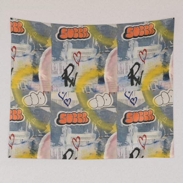 Item preview, Graffiti wall | Pop art | Street-art aesthetics designed and sold by CiceroSpin.