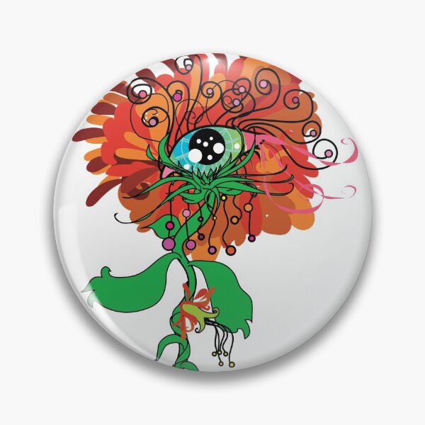 Item preview, peacock flower designed and sold by InfinitePathArt.