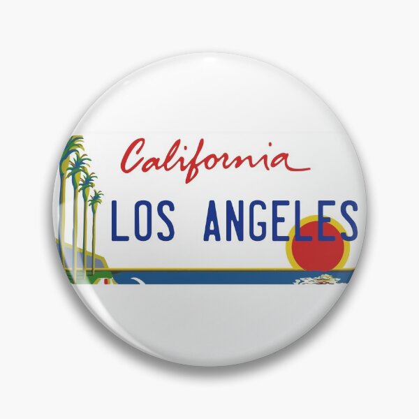 Item preview, Los Angeles, California License Plate designed and sold by Avery Brown Design.