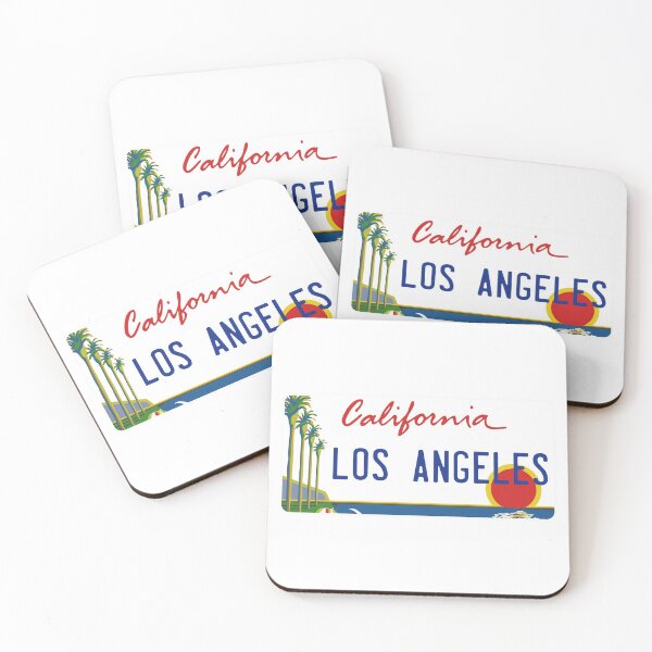Item preview, Los Angeles, California License Plate designed and sold by Avery Brown Design.