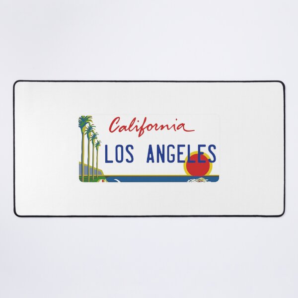 Item preview, Los Angeles, California License Plate designed and sold by Avery Brown Design.
