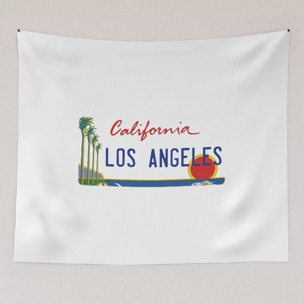 Item preview, Los Angeles, California License Plate designed and sold by Avery Brown Design.