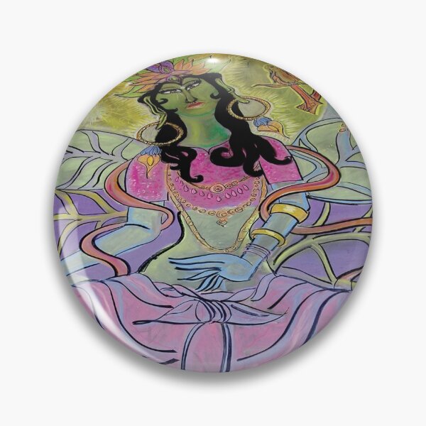 Item preview, Yogini (from Chalk Meditation #13) designed and sold by InfinitePathArt.