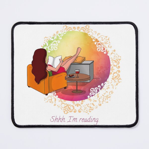 Item preview, Shhh. I'm reading. designed and sold by LianeCarmen.