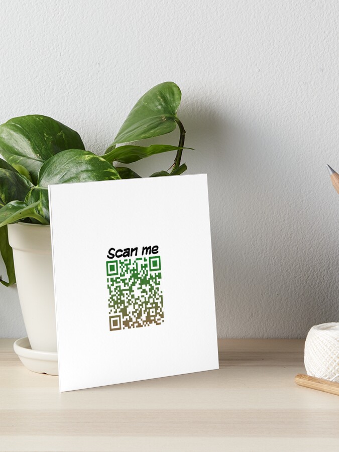 Smash Mouth's All Star QR Code | Art Print