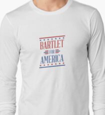 Bartlet für Amerika Langarmshirt