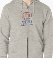 Bartlet For America Zipped Hoodie