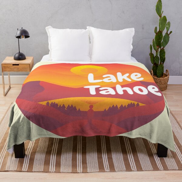 Artikelvorschau, South Lake Tahoe, eine kalifornische Ferienstadt am Lake Tahoe entworfen und verkauft von Red-ElYoubi.