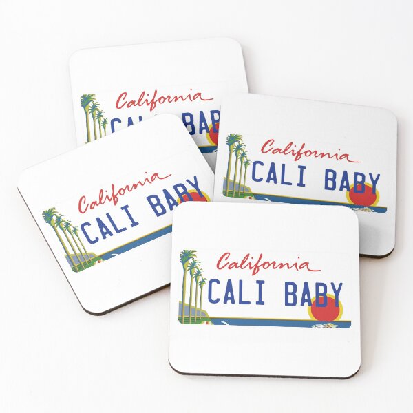 Item preview, California License Plate - Cali Baby designed and sold by Avery Brown Design.