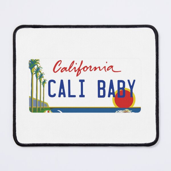 Item preview, California License Plate - Cali Baby designed and sold by Avery Brown Design.