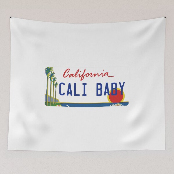 Item preview, California License Plate - Cali Baby designed and sold by Avery Brown Design.