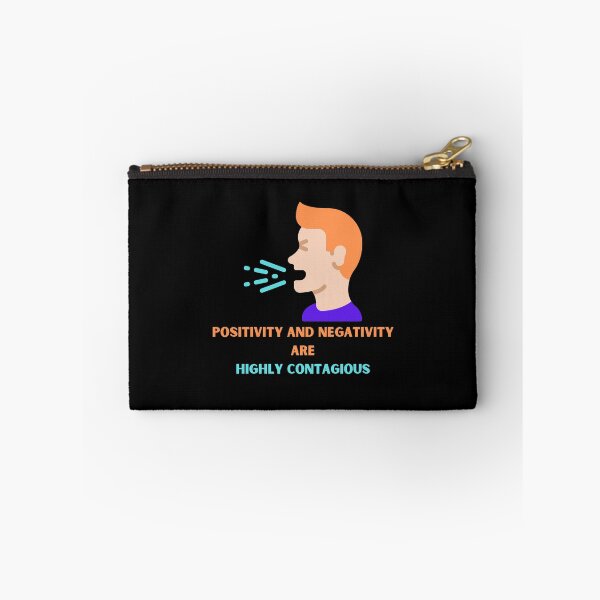 Item preview, Positivity and Negativity are Highly Contagious  designed and sold by BeeZBeez.