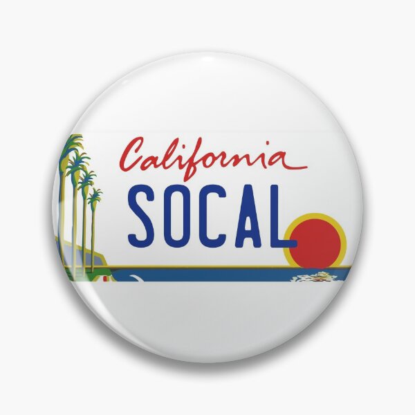 Item preview, California License Plate - Socal designed and sold by Avery Brown Design.