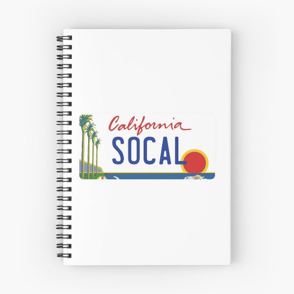 Item preview, California License Plate - Socal designed and sold by Avery Brown Design.