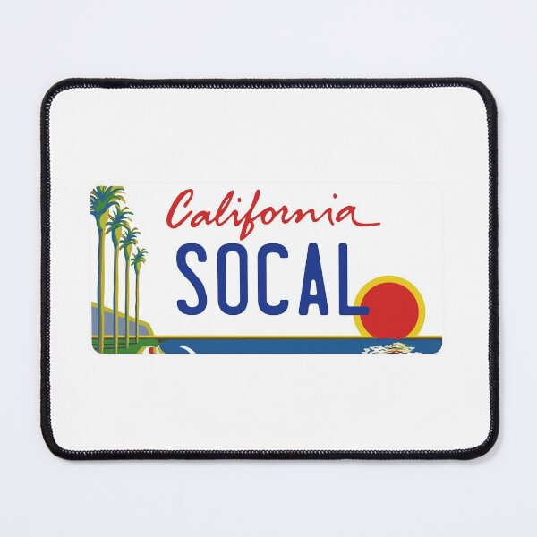 Item preview, California License Plate - Socal designed and sold by Avery Brown Design.