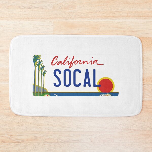 Item preview, California License Plate - Socal designed and sold by Avery Brown Design.