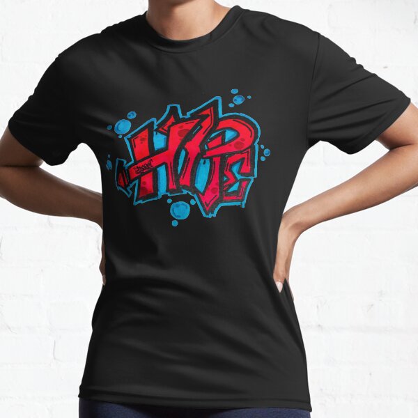 "Hype" Graffiti Piece Active T-Shirt