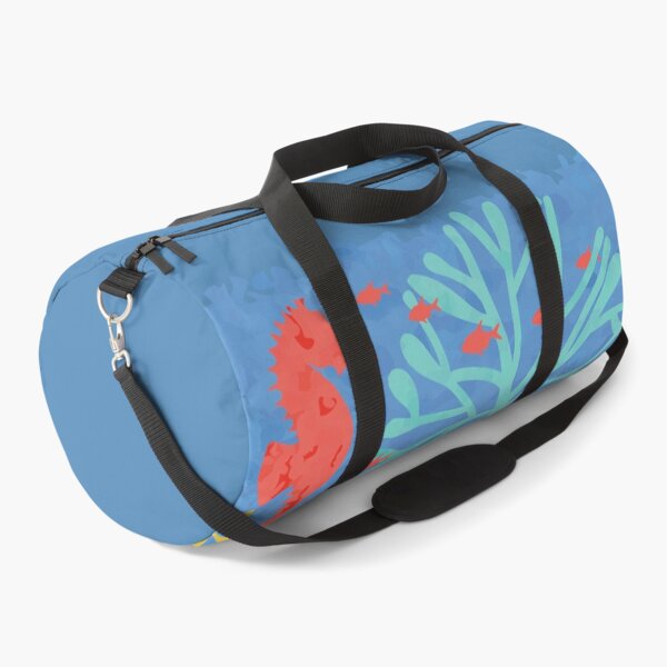 Item preview, Seabed Underwater Scene Fish Seahorse Coral  designed and sold by Anna Lemos.