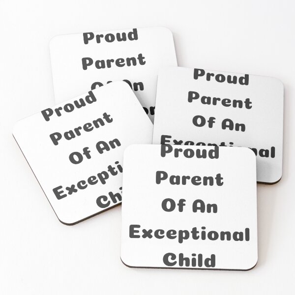 Item preview, Proud Parent Of An Exceptional Child Family Love Statement designed and sold by Craftynistia.