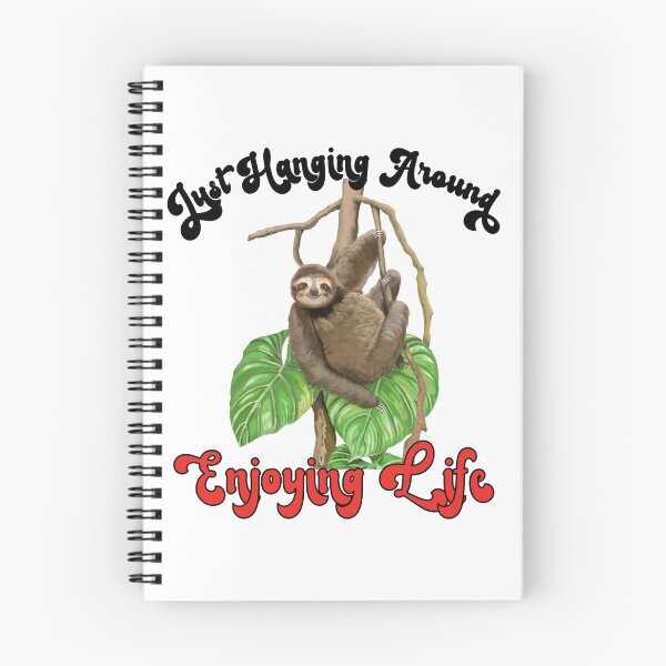 Item preview, Lazy Sloth Just Hanging Around Enjoying Life in the Tree designed and sold by TJHstudio.