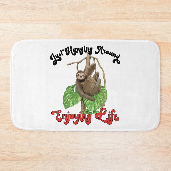 Item preview, Lazy Sloth Just Hanging Around Enjoying Life in the Tree designed and sold by TJHstudio.