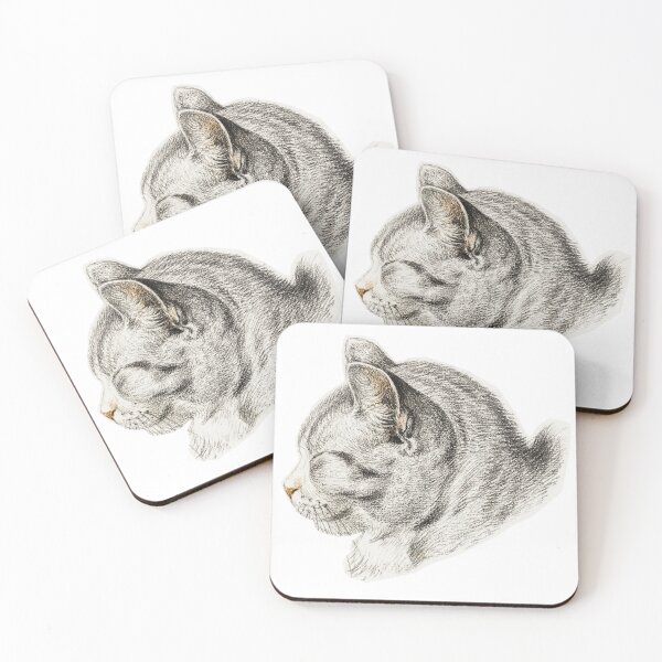 Item preview, Sketch of a cat (1813) designed and sold by HistoricCats.