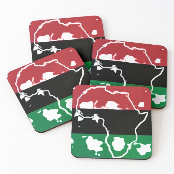Item preview, Raised Fist Africa Pride Shattered Pan African Power designed and sold by shopghita45.