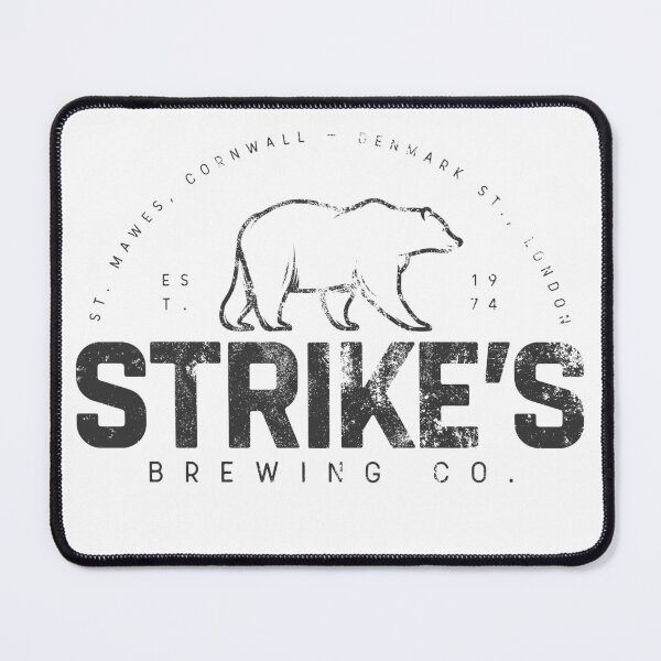 Item preview, Strike's Brewing Co. - Dark Grey (Inspired by C. B. Strike Series) designed and sold by wxnw-designs.