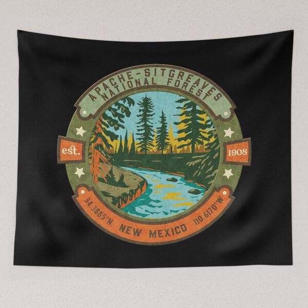Item preview, Apache-Sitgreaves National Forest New Mexico designed and sold by JordanHolmes.