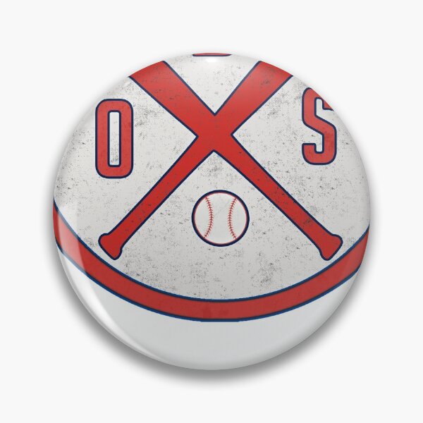 Item preview, THE BOSTON BASEBALL CROSSED BATS SHIRT AND STICKER  designed and sold by Brainrunners.