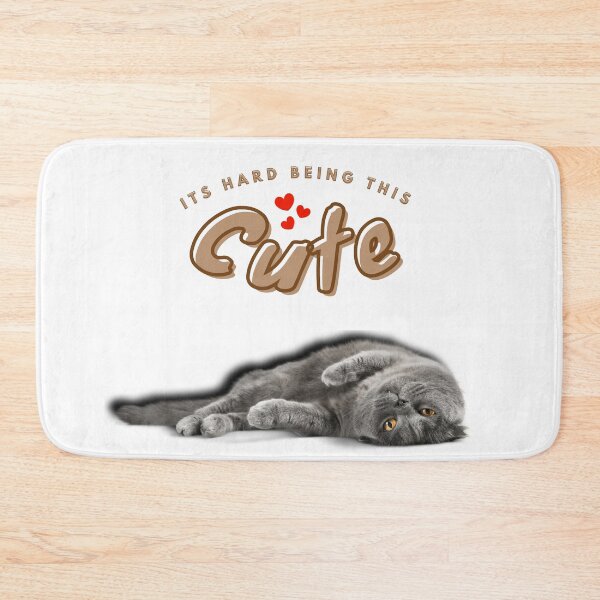 Item preview, Its hard being this cute  designed and sold by jcad216.
