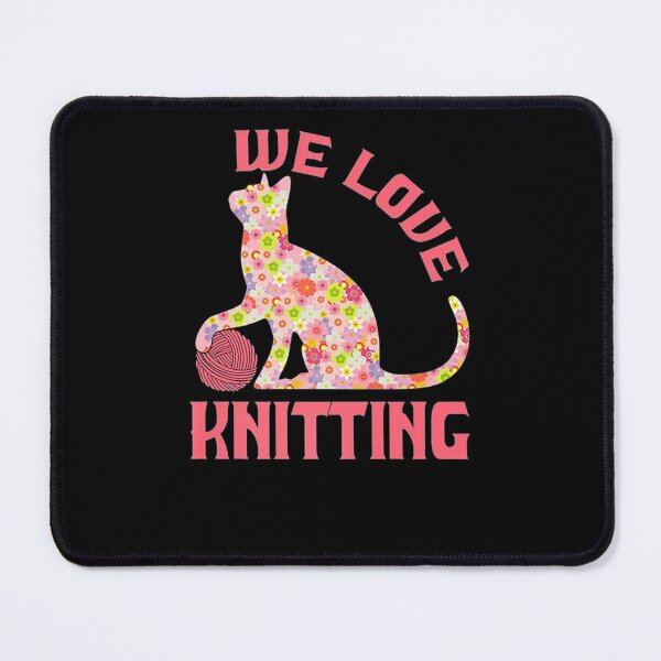Item preview, "We Love Knitting" Funny Knitting Lover T-Shirt designed and sold by spolayastore.